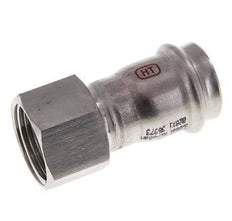Perskoppeling - 28mm & Rp 1'' Persmof - RVS