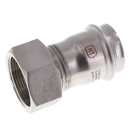 Perskoppeling - 42mm & Rp 1-1/2'' Persmof - RVS