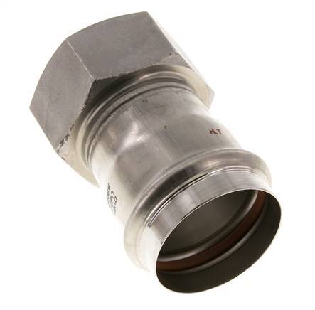 Perskoppeling - 54mm & Rp 2'' Persmof - RVS