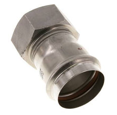 Perskoppeling - 54mm & Rp 2'' Persmof - RVS