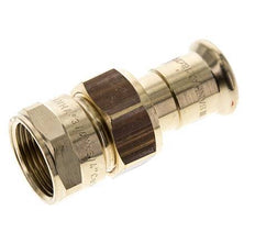 Perskoppeling wartelmoer - 18mm & Rp 3/4'' Persmof - Koperlegering Vlakke Afdichting