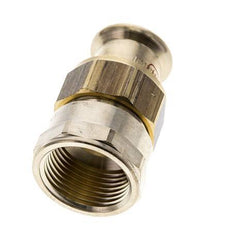Perskoppeling wartelmoer - 22mm & Rp 1'' Persmof - Koperlegering Vlakke Afdichting
