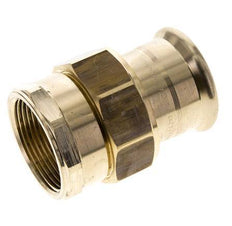 Perskoppeling wartelmoer - 42mm & Rp 1-1/2'' Persmof - Koperlegering Vlakke Afdichting