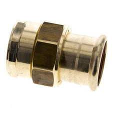 Perskoppeling wartelmoer - 42mm & Rp 1-1/2'' Persmof - Koperlegering Vlakke Afdichting