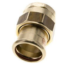 Perskoppeling wartelmoer - 42mm & Rp 1-1/2'' Persmof - Koperlegering Vlakke Afdichting