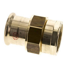 Perskoppeling wartelmoer - 42mm & Rp 1-1/2'' Persmof - Koperlegering Vlakke Afdichting
