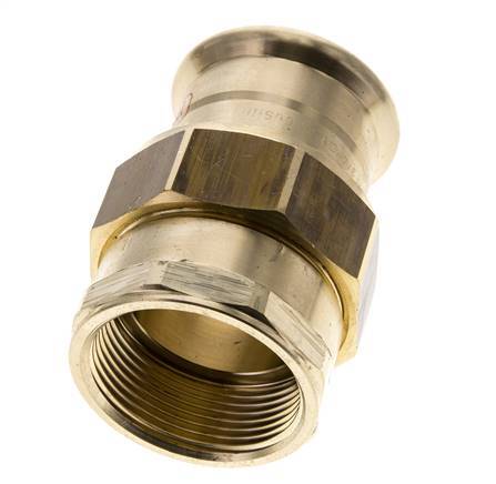 Perskoppeling wartelmoer - 42mm & Rp 1-1/2'' Persmof - Koperlegering Vlakke Afdichting