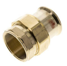 Perskoppeling wartelmoer - 54mm & Rp 2'' Persmof - Koperlegering Vlakke Afdichting