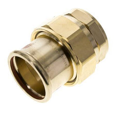 Perskoppeling wartelmoer - 54mm & Rp 2'' Persmof - Koperlegering Vlakke Afdichting