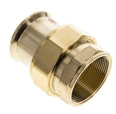 Perskoppeling wartelmoer - 54mm & Rp 2'' Persmof - Koperlegering Vlakke Afdichting