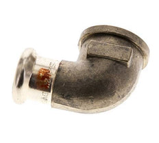 90 graden L-Perskoppeling - 15mm & Rp 1/2'' Persmof - Koperlegering