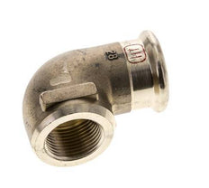90 graden L-Perskoppeling - 28mm & Rp 3/4'' Persmof - Koperlegering