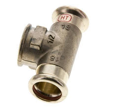 Tee Press Fitting - 18mm & Rp 1/2'' Persmof - Koperlegering