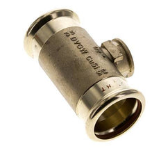 Tee Press Fitting - 35mm & Rp 1/2'' Persmof - Koperlegering