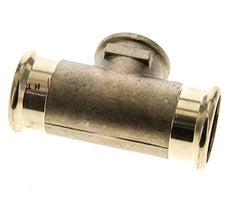 Tee Press Fitting - 35mm & Rp 1'' Persmof - Koperlegering