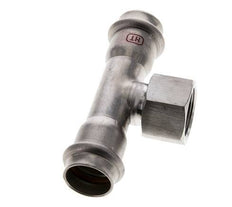 Tee Press Fitting - 22mm & Rp 3/4'' Persmof - RVS