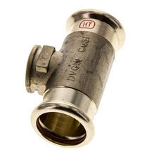 Tee Press Fitting - 35mm & Rp 1/2'' Persmof - RVS