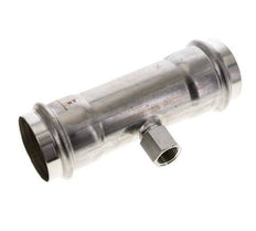 Tee Press Fitting - 54mm & Rp 1/2'' Persmof - RVS