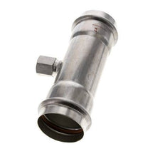 Tee Press Fitting - 54mm & Rp 1/2'' Persmof - RVS