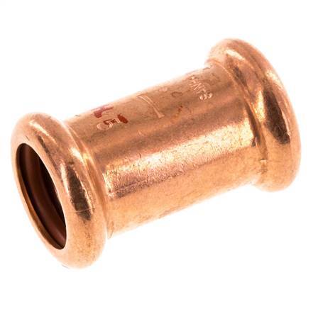 Perskoppeling - 15mm Persmof - Koperlegering