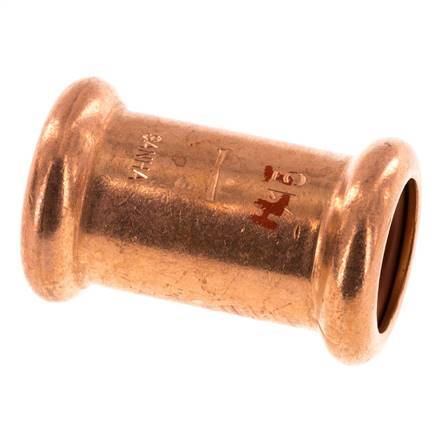 Perskoppeling - 15mm Persmof - Koperlegering