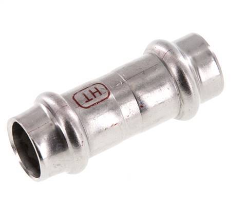 Perskoppeling - 15mm Persmof - RVS