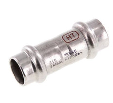 Perskoppeling - 15mm Persmof - RVS