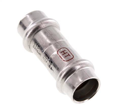 Perskoppeling - 15mm Persmof - RVS