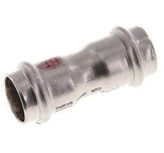 Perskoppeling - 22mm Persmof - RVS