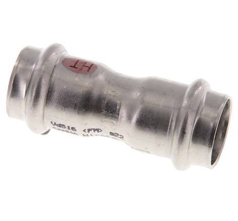 Perskoppeling - 22mm Persmof - RVS