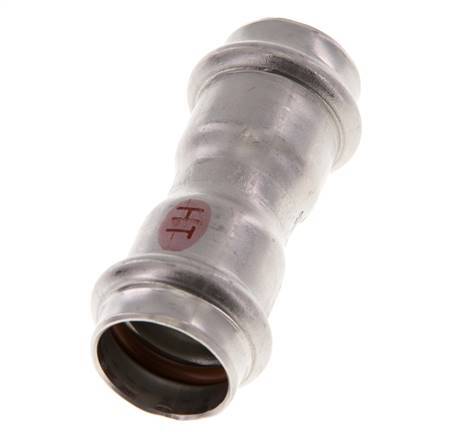 Perskoppeling - 22mm Persmof - RVS