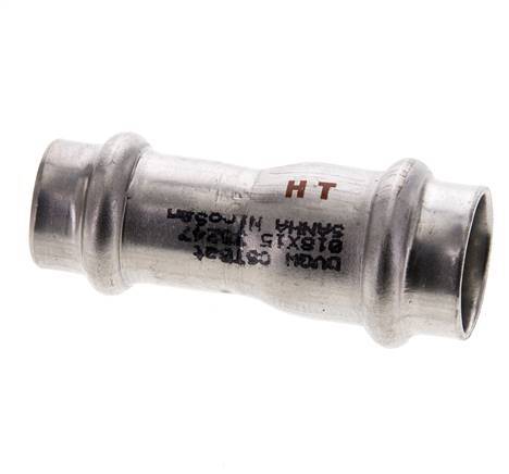 Press Fitting - 15mm Female & 18mm - Stainless Steel
