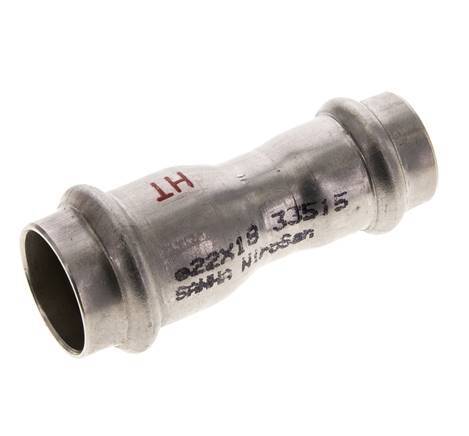 Perskoppeling - 18mm & 22mm Persmof - RVS