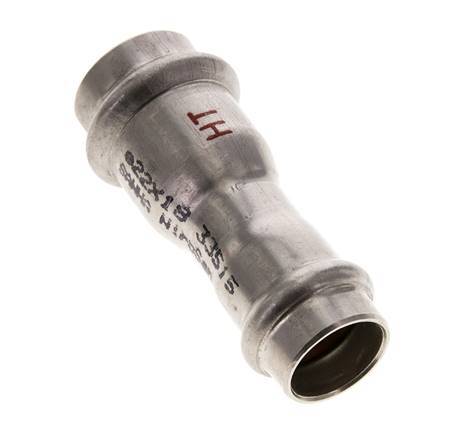 Perskoppeling - 18mm & 22mm Persmof - RVS