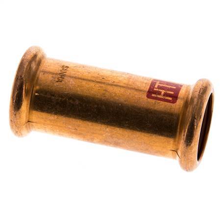 Perskoppeling - 22mm Persmof - Koperlegering Lang