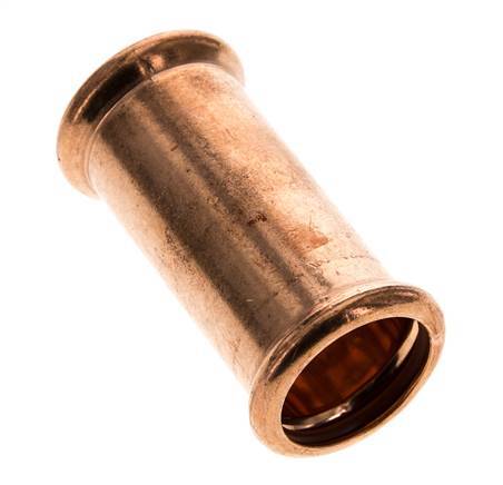 Perskoppeling - 28mm Persmof - Koperlegering Lang