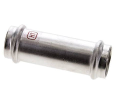 Perskoppeling - 28mm Persmof - RVS Lang