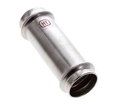 Perskoppeling - 28mm Persmof - RVS Lang