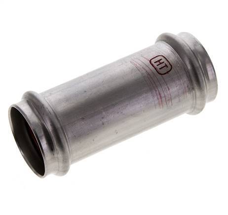 Perskoppeling - 35mm Persmof - RVS Lang
