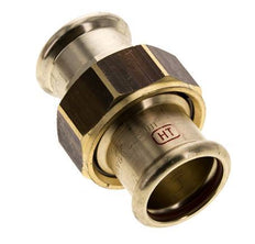 Perskoppeling wartelmoer - 28mm Persmof - Koperlegering Vlakke Afdichting