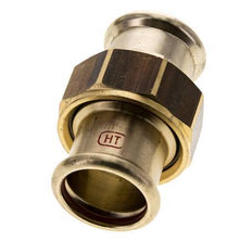 Perskoppeling wartelmoer - 28mm Persmof - Koperlegering Vlakke Afdichting
