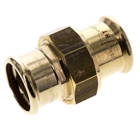 Perskoppeling wartelmoer - 35mm Persmof - Koperlegering Vlakke Afdichting