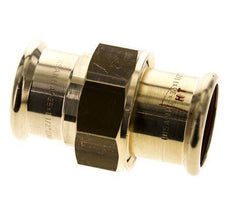 Perskoppeling wartelmoer - 35mm Persmof - Koperlegering Vlakke Afdichting
