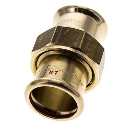 Perskoppeling wartelmoer - 35mm Persmof - Koperlegering Vlakke Afdichting