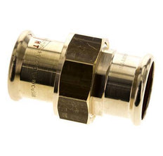 Perskoppeling wartelmoer - 35mm Persmof - Koperlegering Vlakke Afdichting