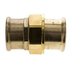 Perskoppeling wartelmoer - 54mm Persmof - Koperlegering Vlakke Afdichting