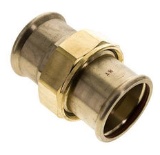 Union Press Fitting - 54mm Female - Copper alloy Flat Sealing