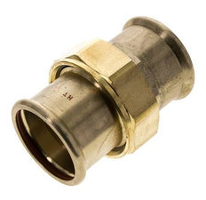 Perskoppeling wartelmoer - 54mm Persmof - Koperlegering Vlakke Afdichting