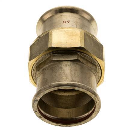 Perskoppeling wartelmoer - 54mm Persmof - Koperlegering Vlakke Afdichting