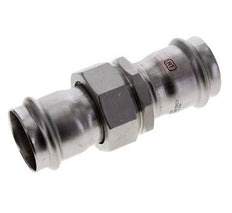 Perskoppeling wartelmoer - 42mm Persmof - RVS Vlakke Afdichting